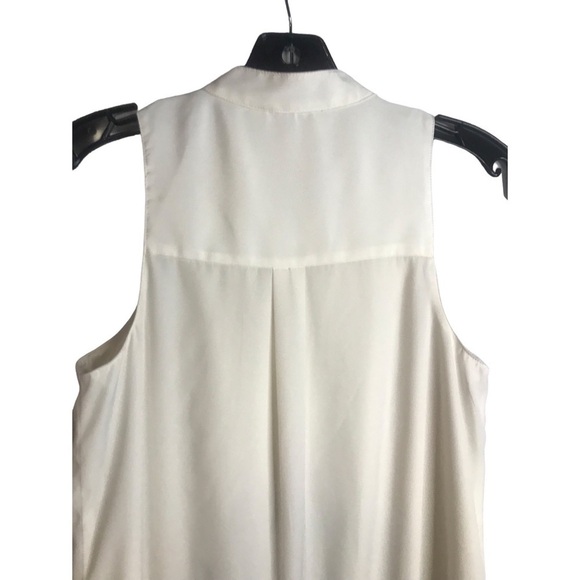 Express Cream Sleeveless Dress Size XS (Note possible flaw) - Picture 3 of 12